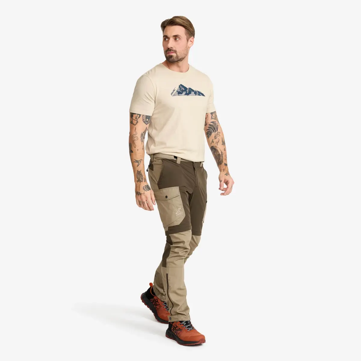 Rambler Lightweight Zip-off Pants Men Mud/Brindle
